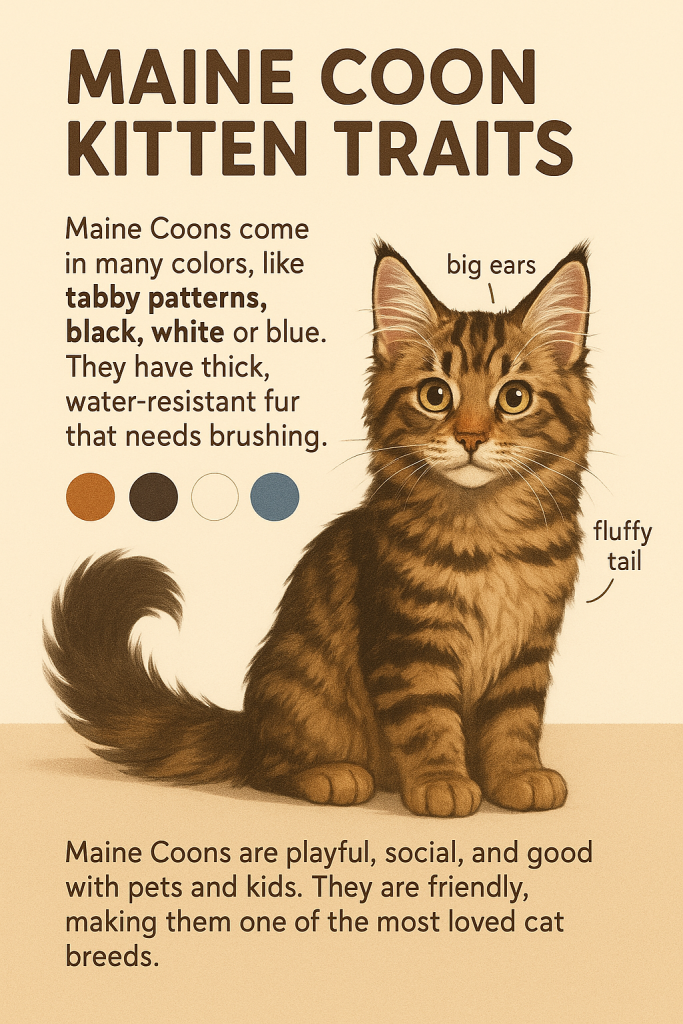 Maine Coon Kitten Traits